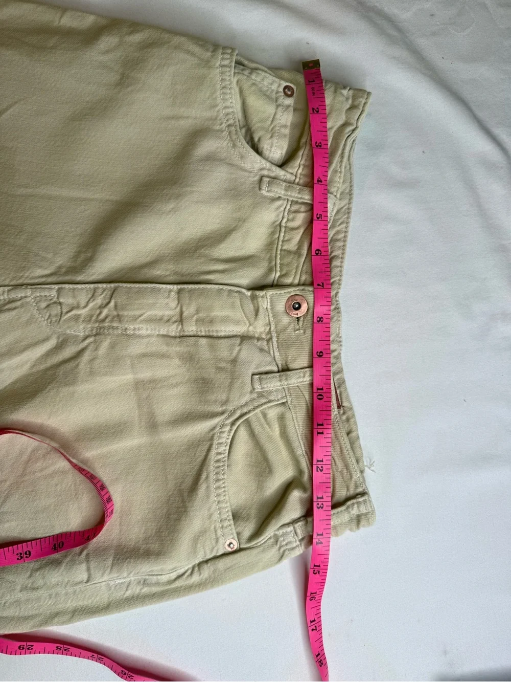 Pilcro Light Tan High-Rise Pants - Picture 5 of 13